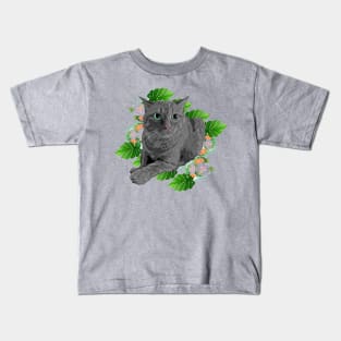 Carribean Polydactyl Kitty Kids T-Shirt